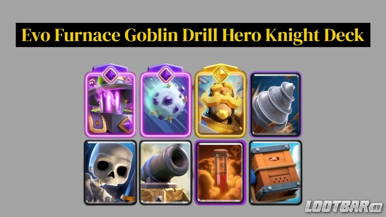 Evo Furnace Goblin Drill Hero Knight Deck