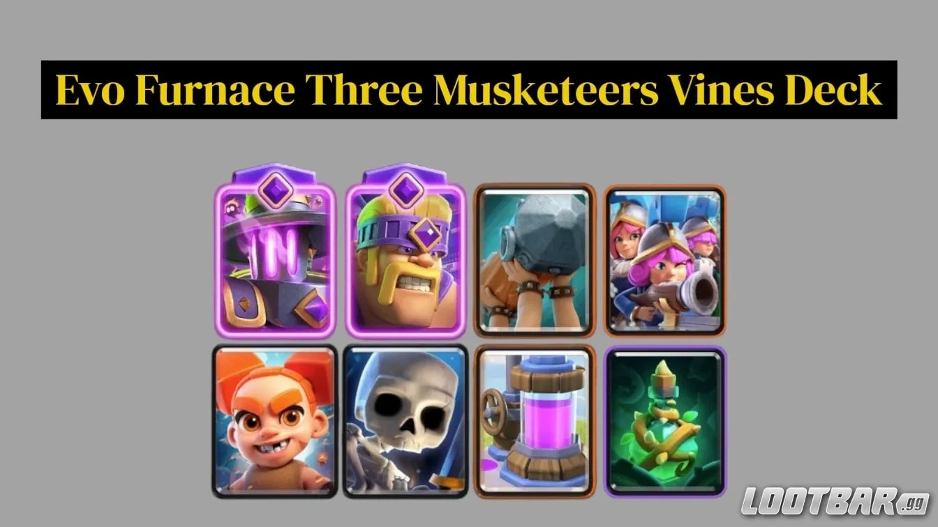 Evo Furnace Three Musketeers Vines Deck