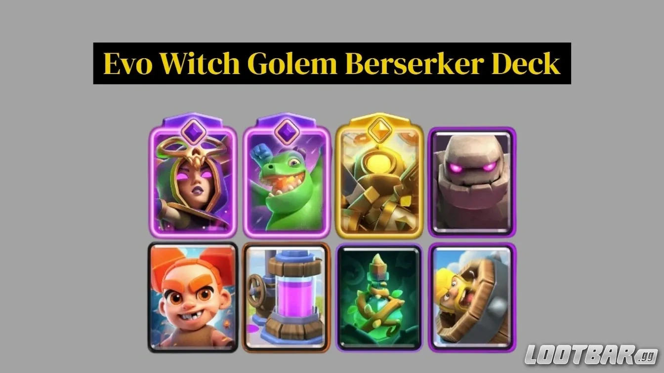 Evo Witch Golem Berserker Deck