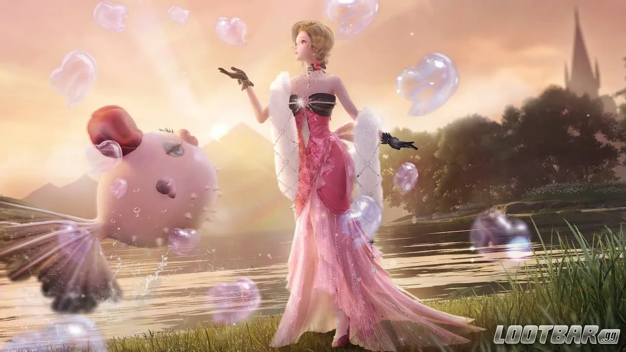 Dreamy Glimmer outfit in Infinity Nikki