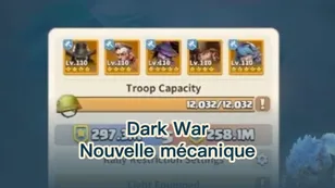 La nouvelle mécanique de restriction de ralliement dans Dark War Survival