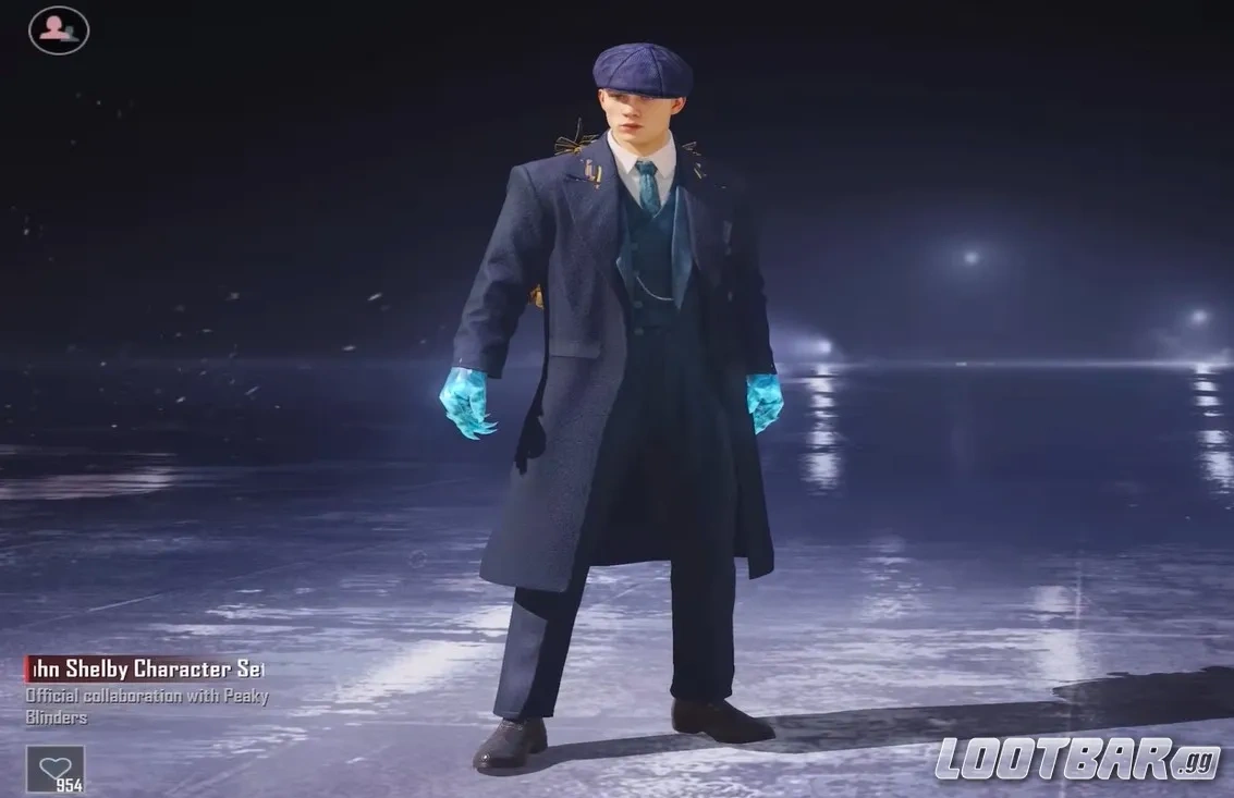 John Shelby in PUBGMobile