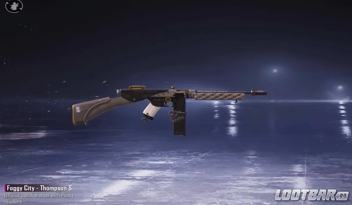 Foggy City Thimpson Skin PUBG Mobile