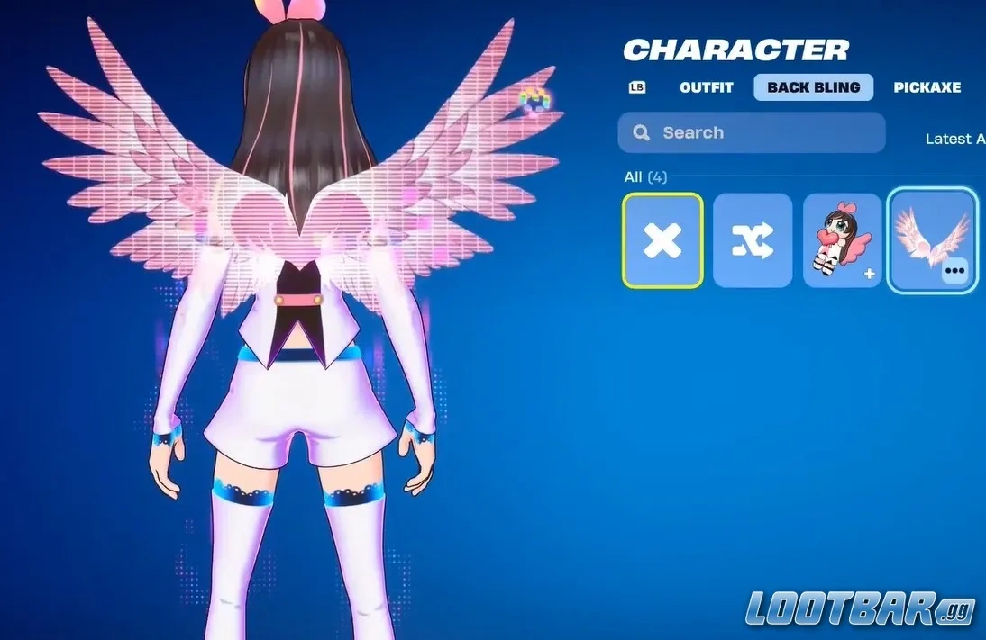 Kizuna AI’s Wings Back Bling