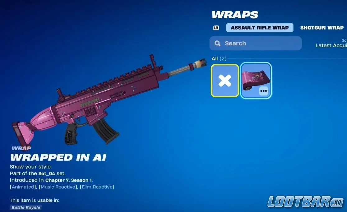 Wrapped in AI Rare Wrap