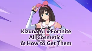 Fortnite x KizunaAI Breakdown: Cosmetics, Item Shop Release, and Free Unlocks