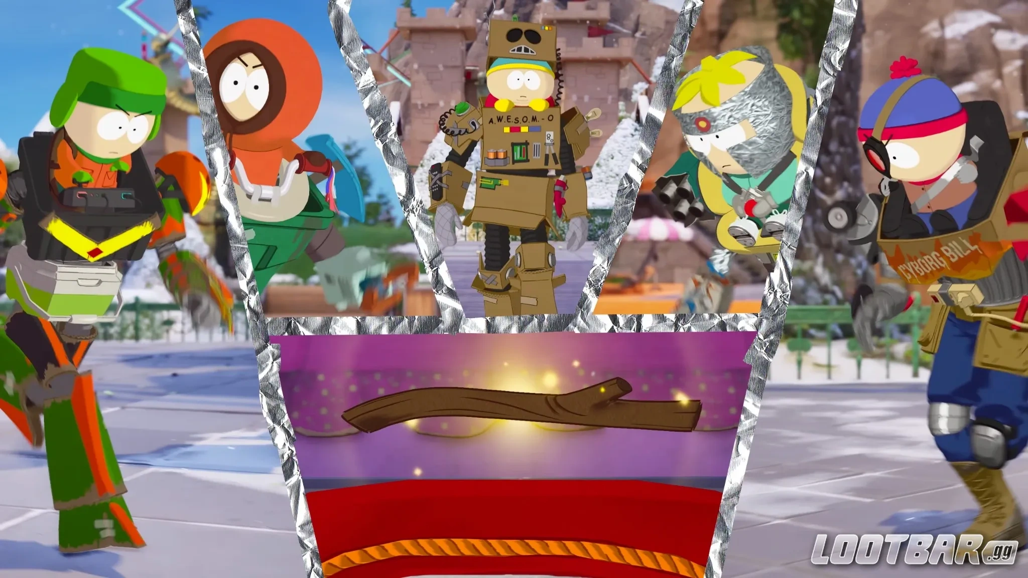 Clear look on all the new characters and the stick of truth