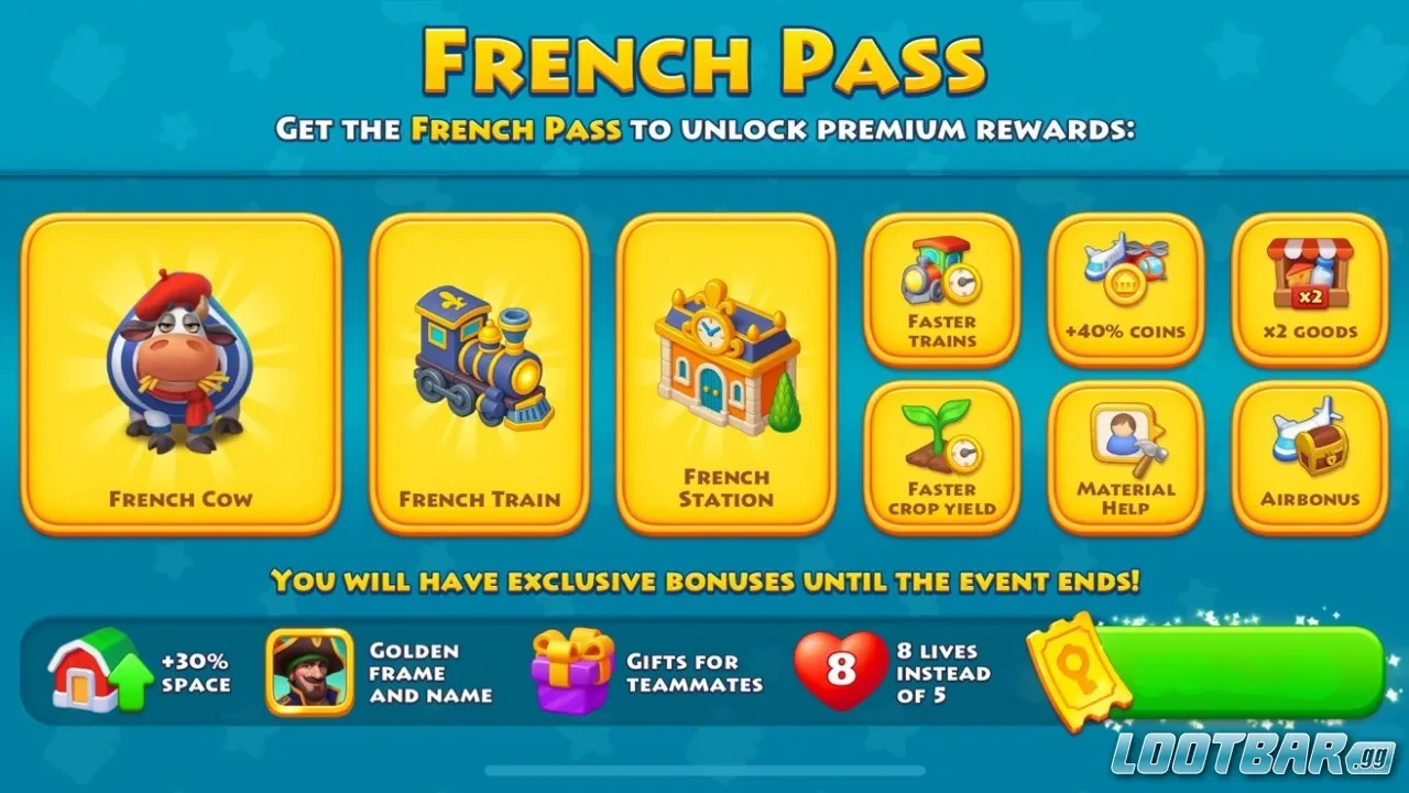 Township French Pass Premium Rewards