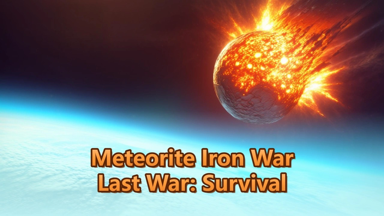 Événement de guerre du fer météoritique dans Last War : Survival