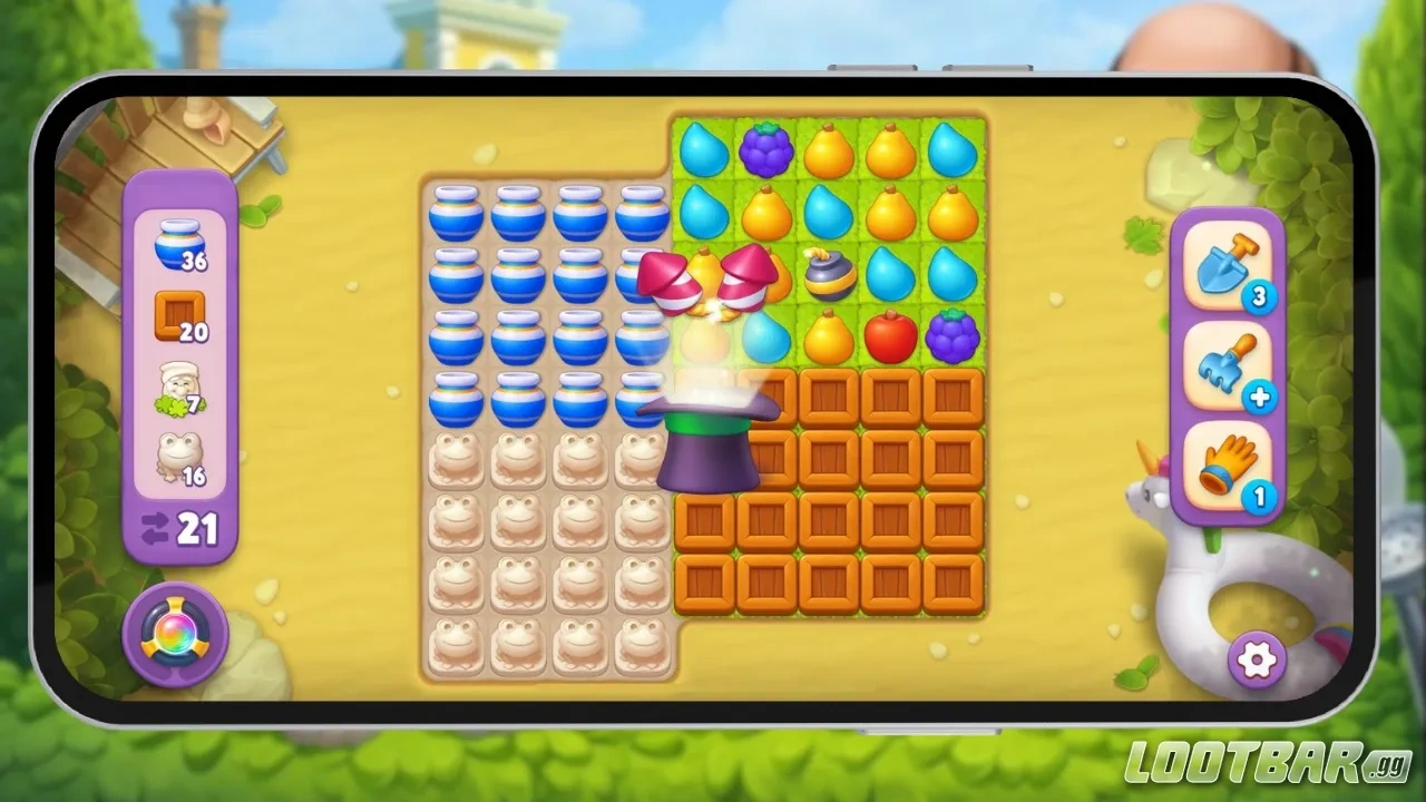 Purple Level Gradenscapes