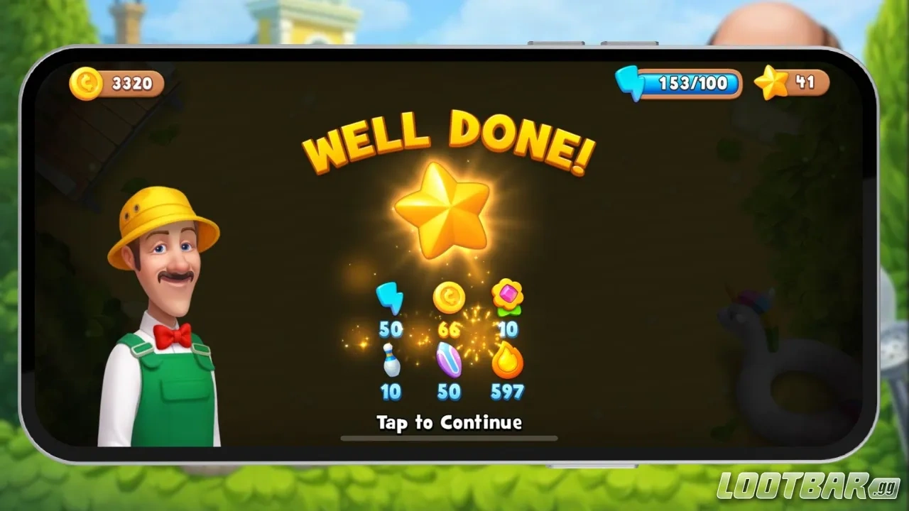 Rewards After Beating the Purple Level