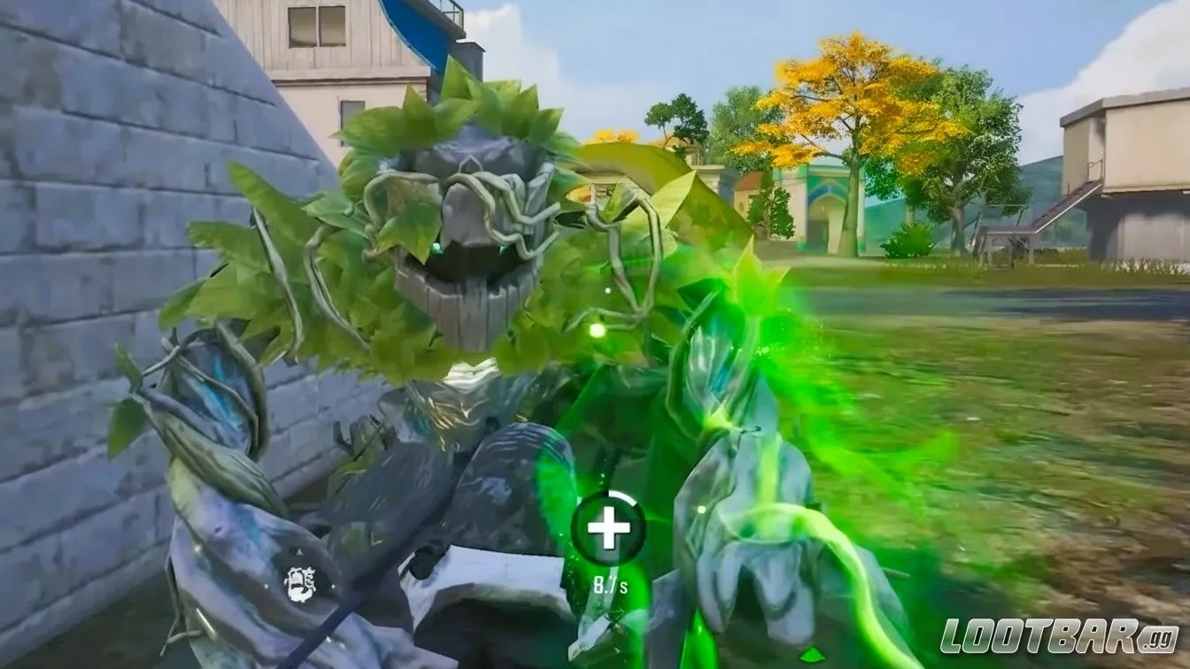 Barkle reviving a knocked teammate in PUBG Mobile