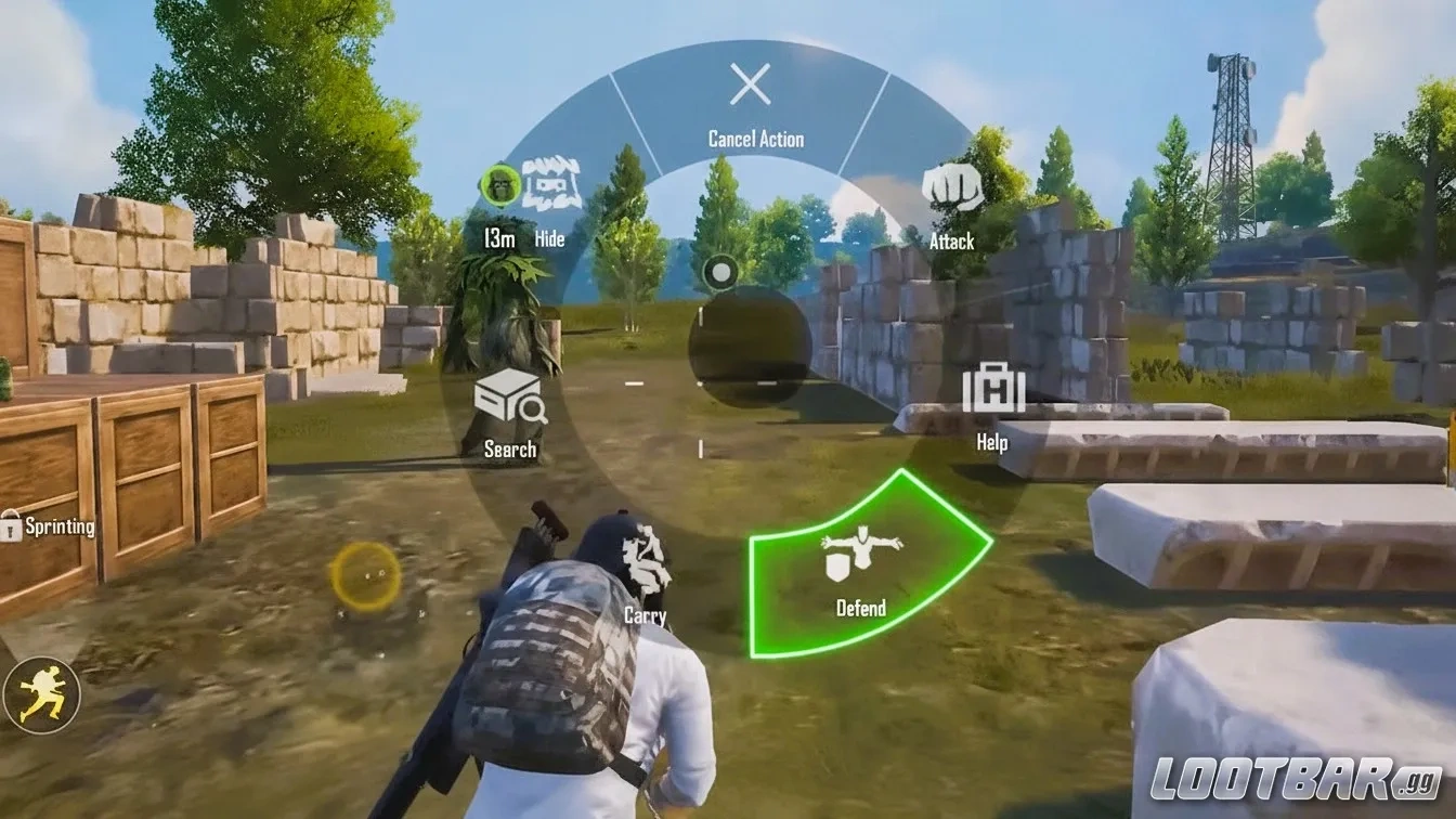 Barkle command wheele PUBG Mobile