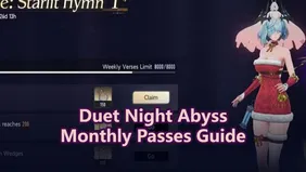 Is a Duet Night Abyss Top Up Worth it For The Monthly Passes?