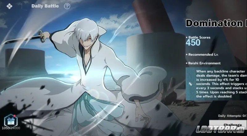 Bleach: Soul Resonance Ichimaru Gin Ascension Material