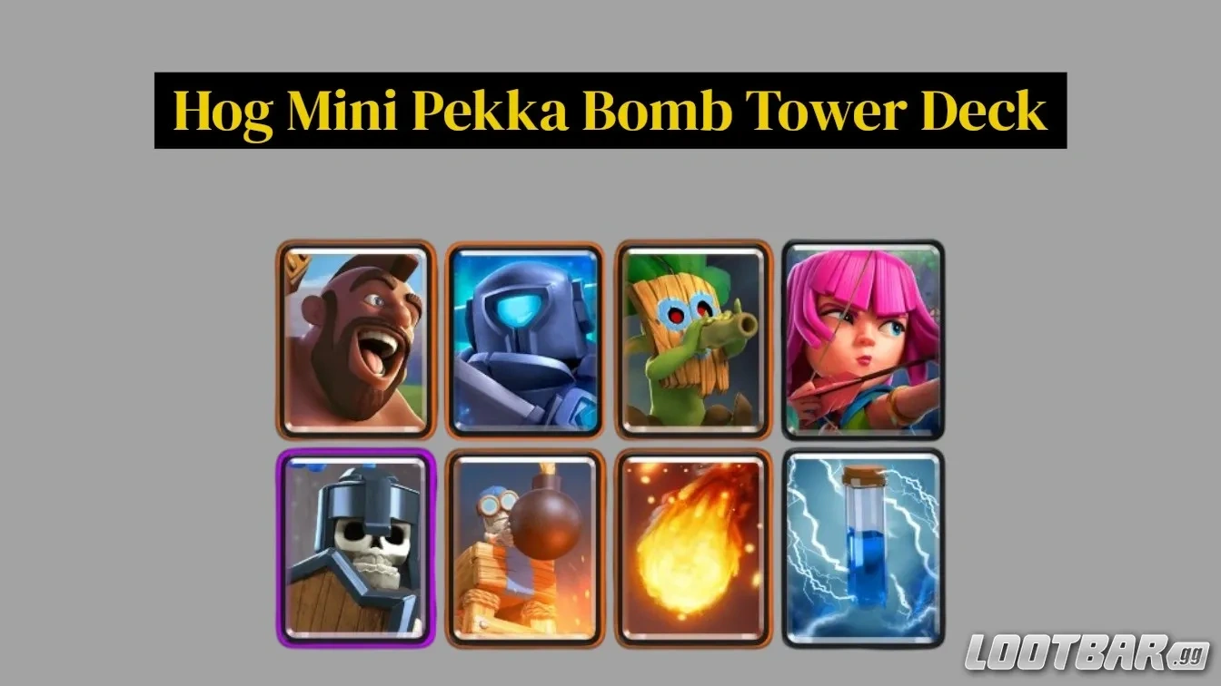 Hog Mini Pekka Bomb Tower Deck