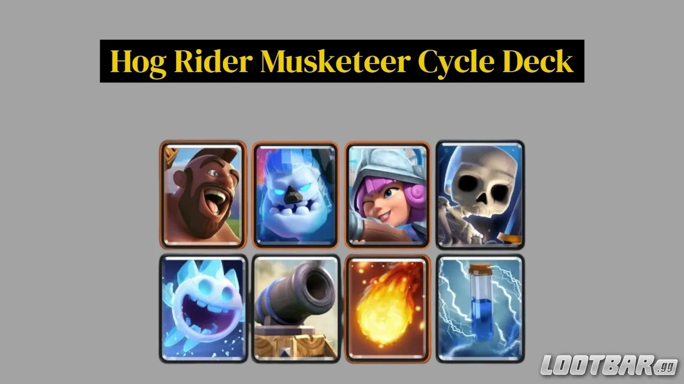 Hog Rider Musketeer Cycle