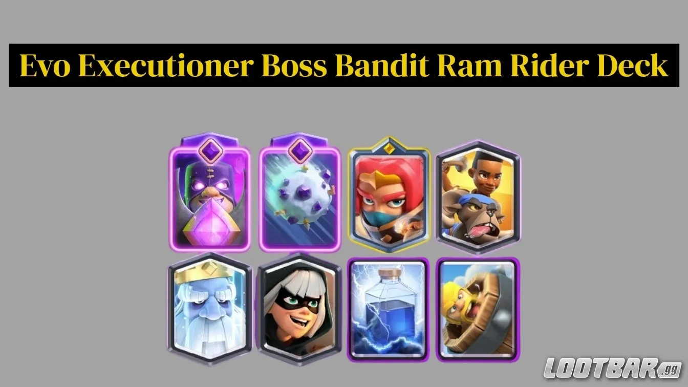 Best Evo Giant Snowball Decks - Evo Executioner Boss Bandit Ram Rider Deck