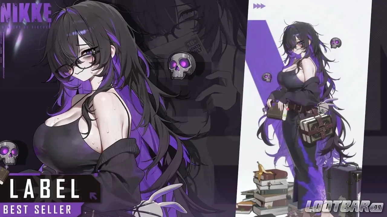 Label in Goddess of Victory NIKKE