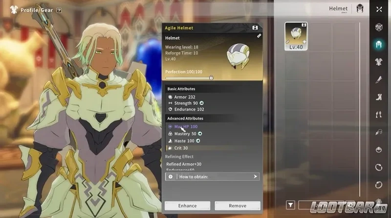 Blue Protocol: Star Resonance Shield Knight Equipment