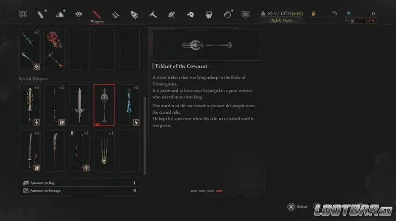 Lies of P Trident of the Covenant