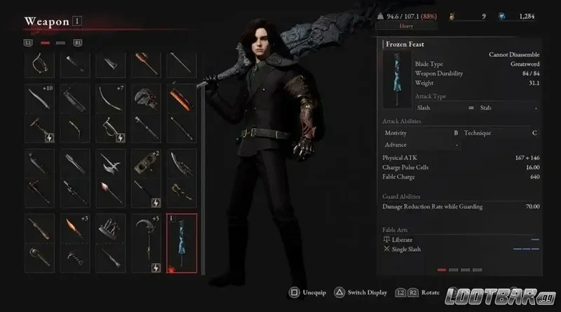 Lies of P Frozen Feast