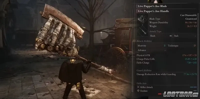 Lies of P Live Puppet’s Axe