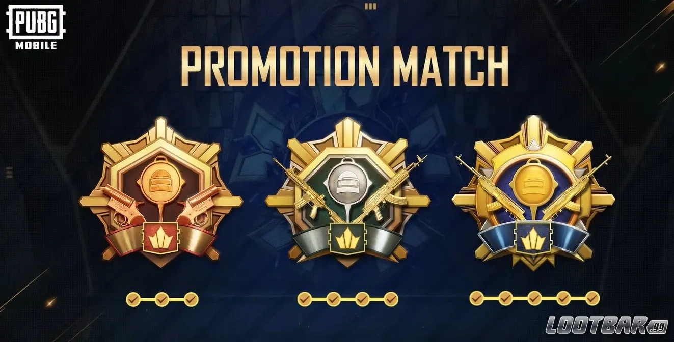 PUBG MobilePromotion Match system