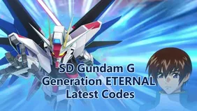Последние коды SD Gundam G Generation ETERNAL (январь 2026 года)