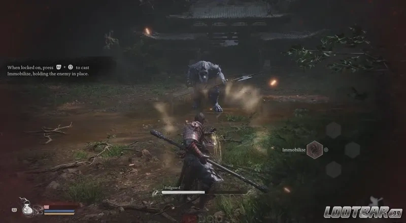 Black Myth: Wukong Immobilize Combat