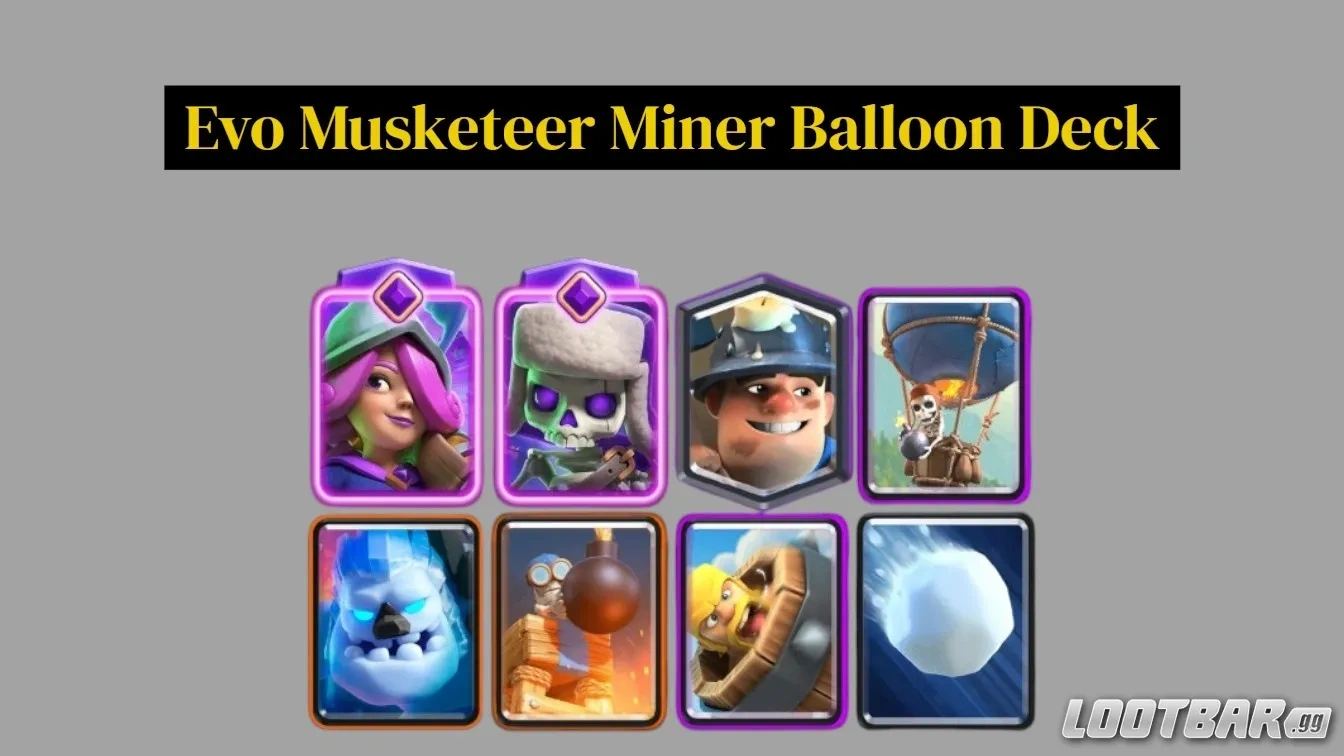 Evo Musketeer Miner Balloon Deck