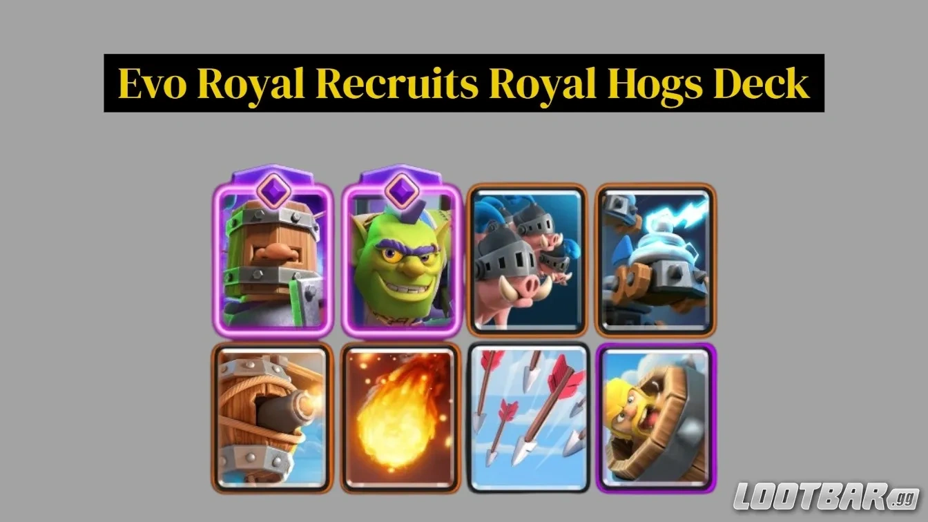 Evo Royal Recruits Royal Hogs Deck
