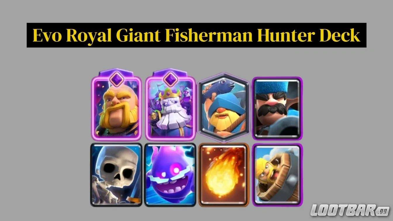 Evo Royal Giant Fisherman Hunter Deck