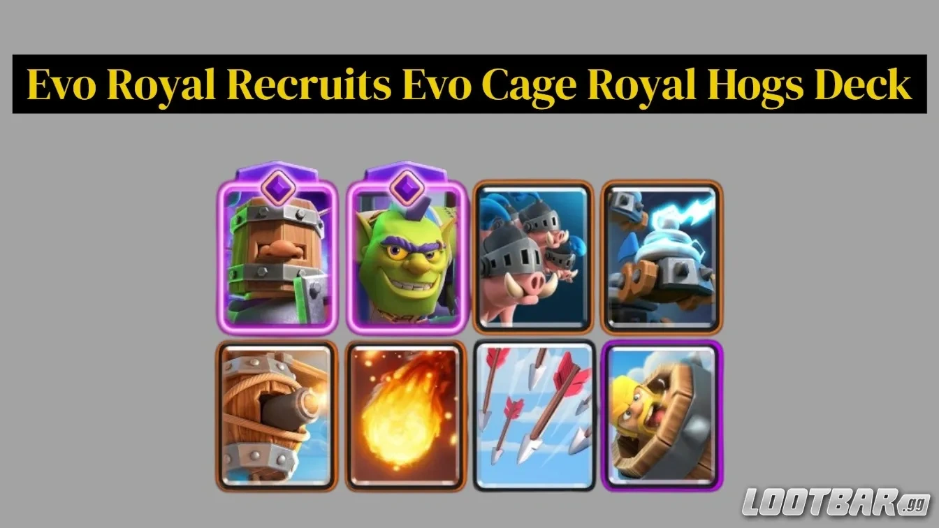 Evo Royal Recruits Evo Cage Royal Hogs Deck