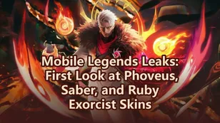 Mobile Legends Leaks: First Look at Phoveus, Saber, and Ruby Exorcist Skins