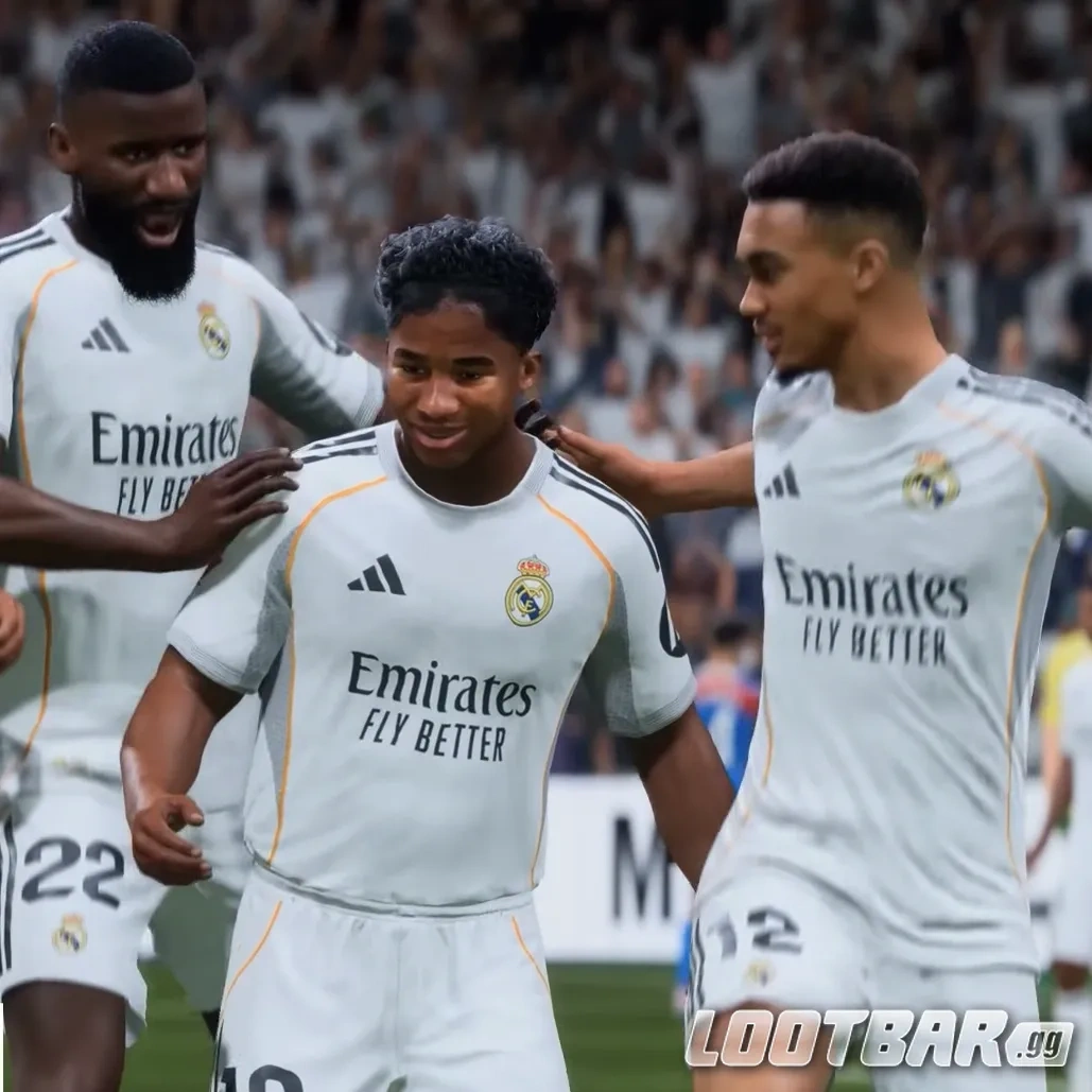 Endrick celebrating in FC 26