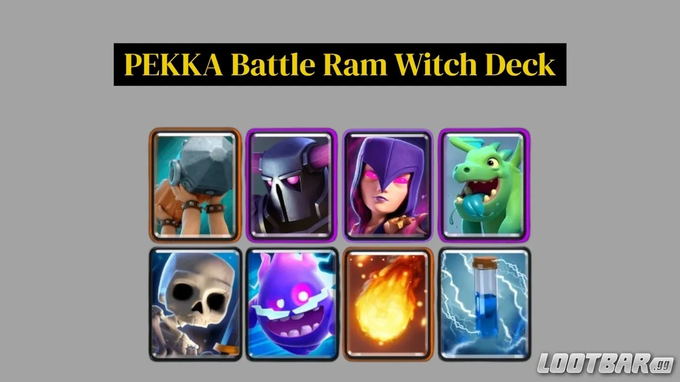 PEKKA Battle Ram Witch Deck