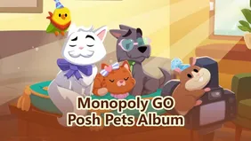 Monopoly GO! Posh Pets: Alle Sticker, Beblohnungen und Tipps