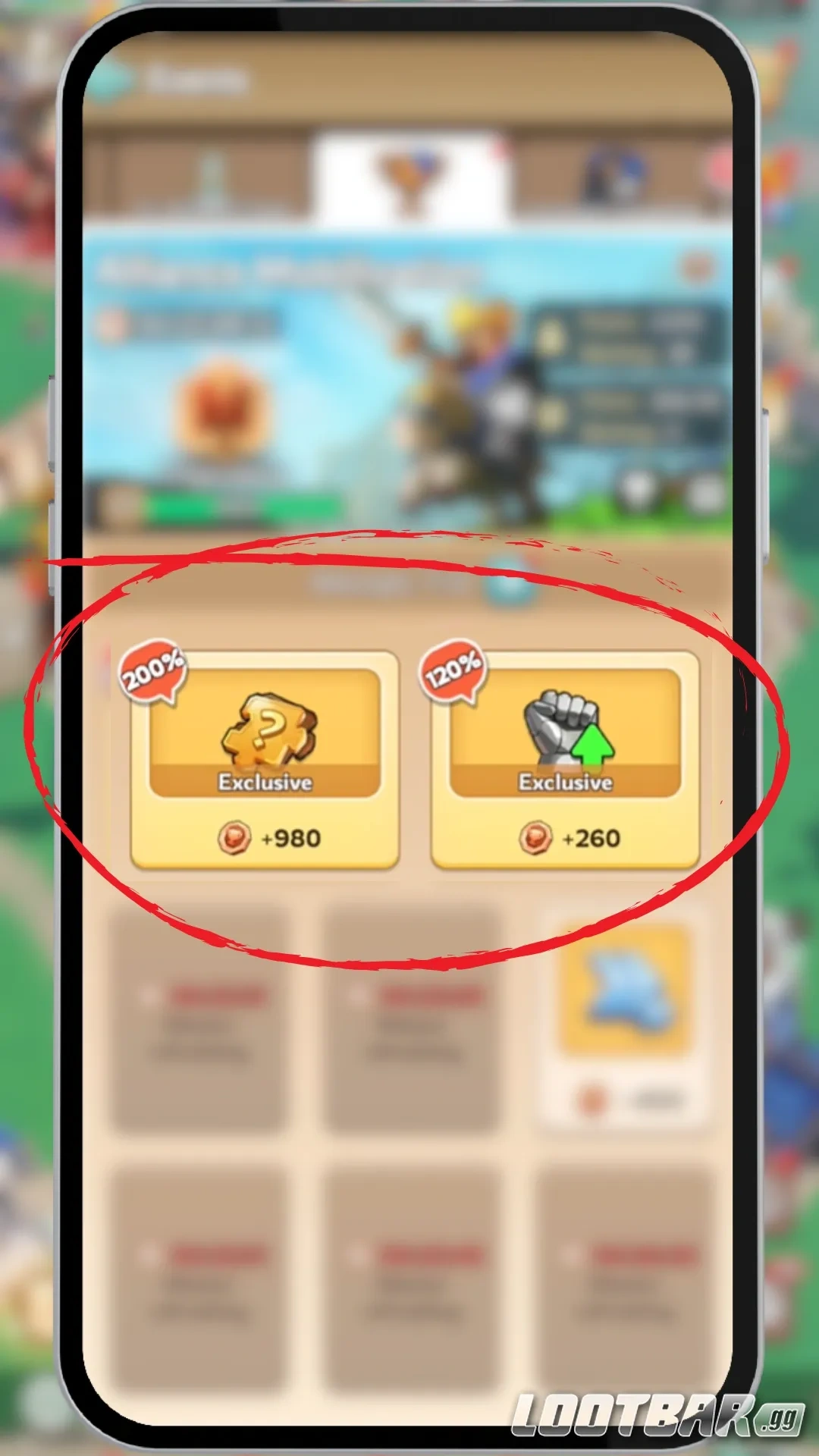 Alliance Mobilization mission selection screen