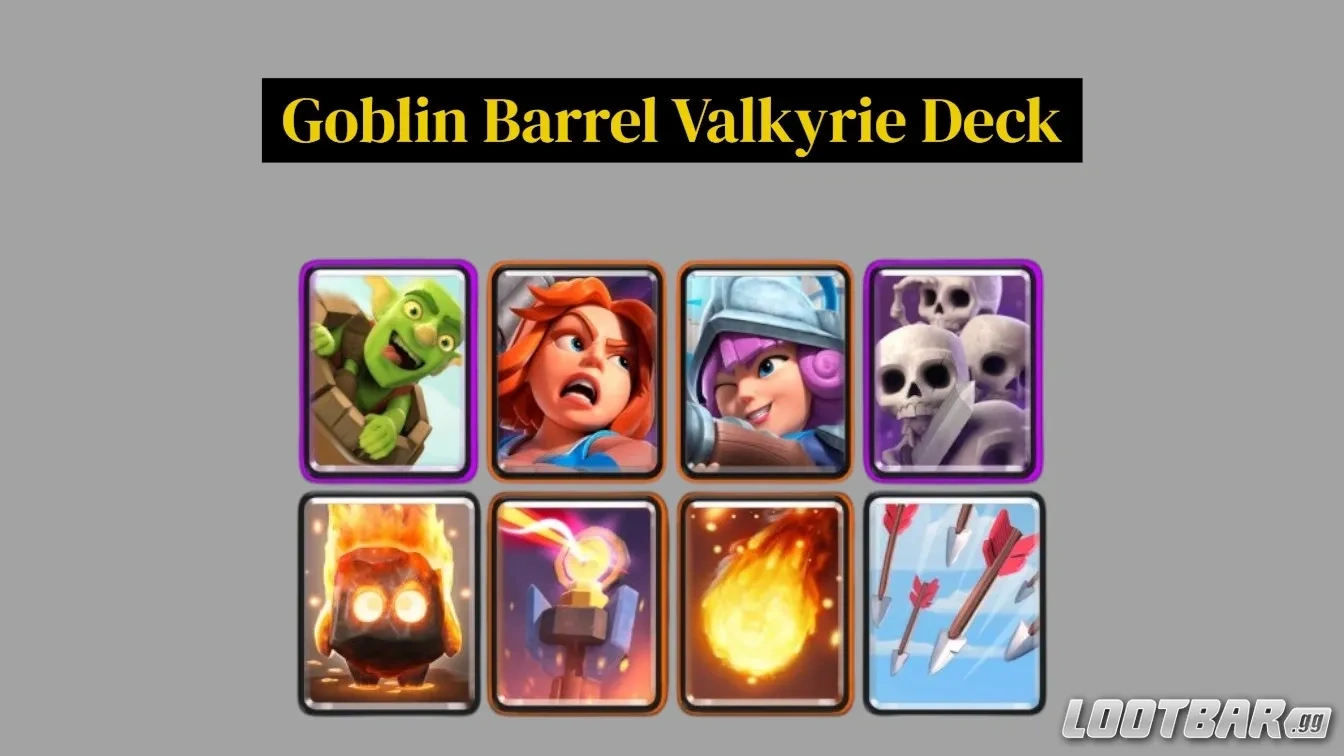 Goblin Barrel Valkyrie Deck