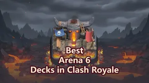 Лучшие колоды для продвижения на Арене 6 в Clash Royale