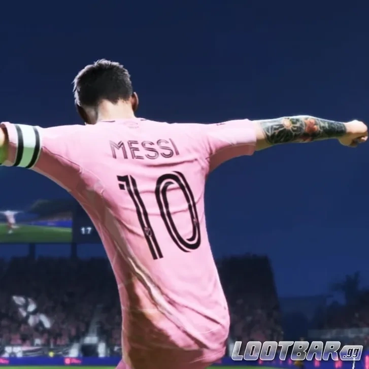 Messi playing in FC 26