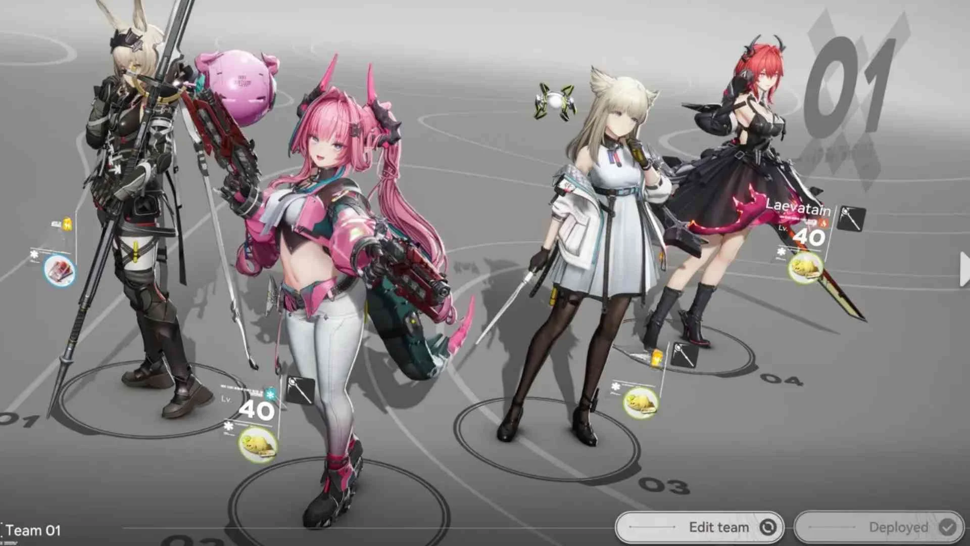 Weapon Types and Operator Classes