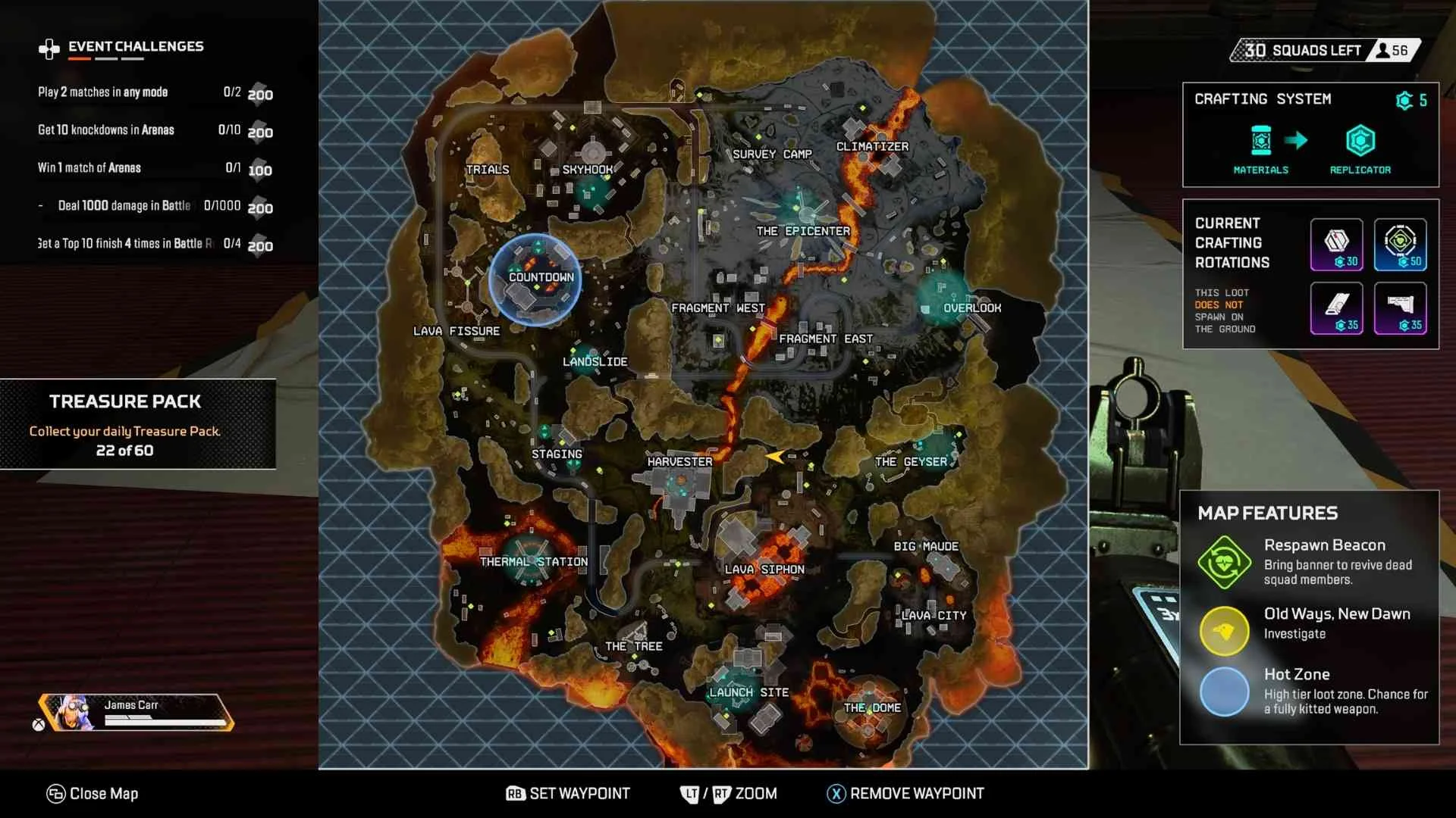 Worlds Edge Map Update