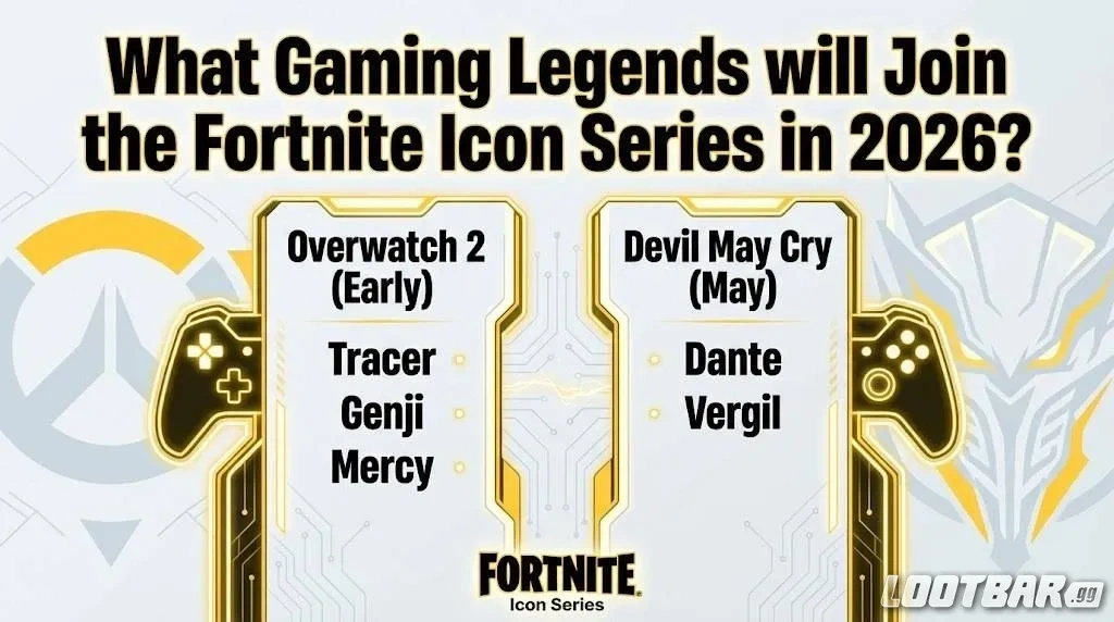 Which Gaming Legends Will Join the Fortnite Icon Series in 2026?
