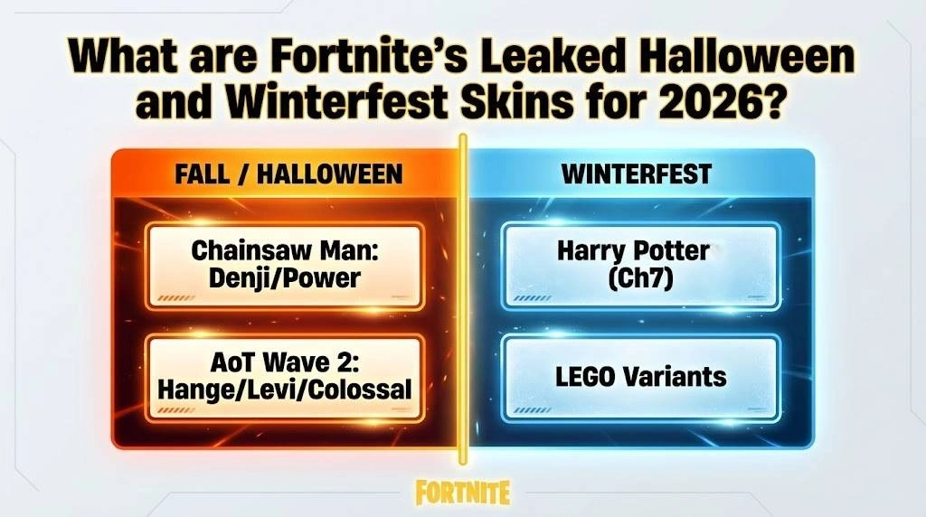 What are Fortnite’s Leaked Halloween and Winterfest Skins for 2026?