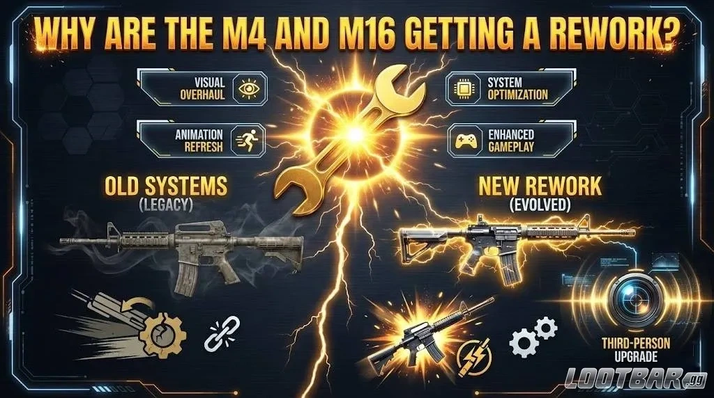Why are the M4 and M16 Getting a Rework?