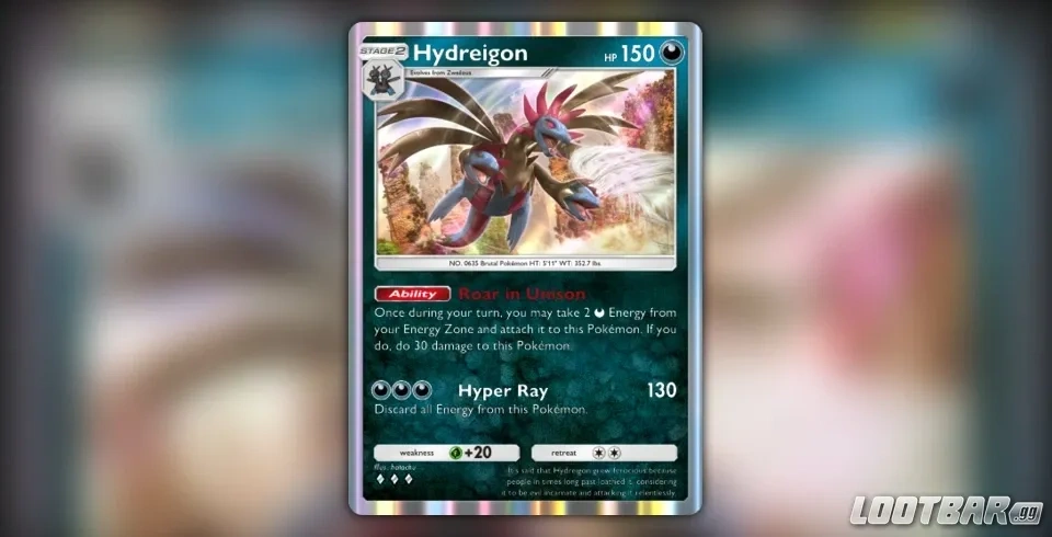 hydreigon card