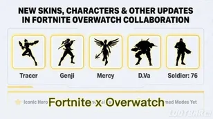 Collaboration Fortnite Overwatch : Date de sortie et skins