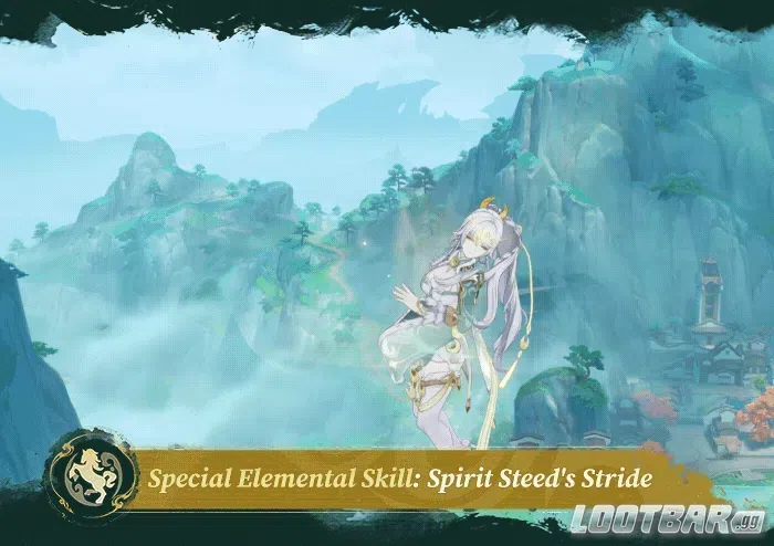 Zibai Special Elemental Skill